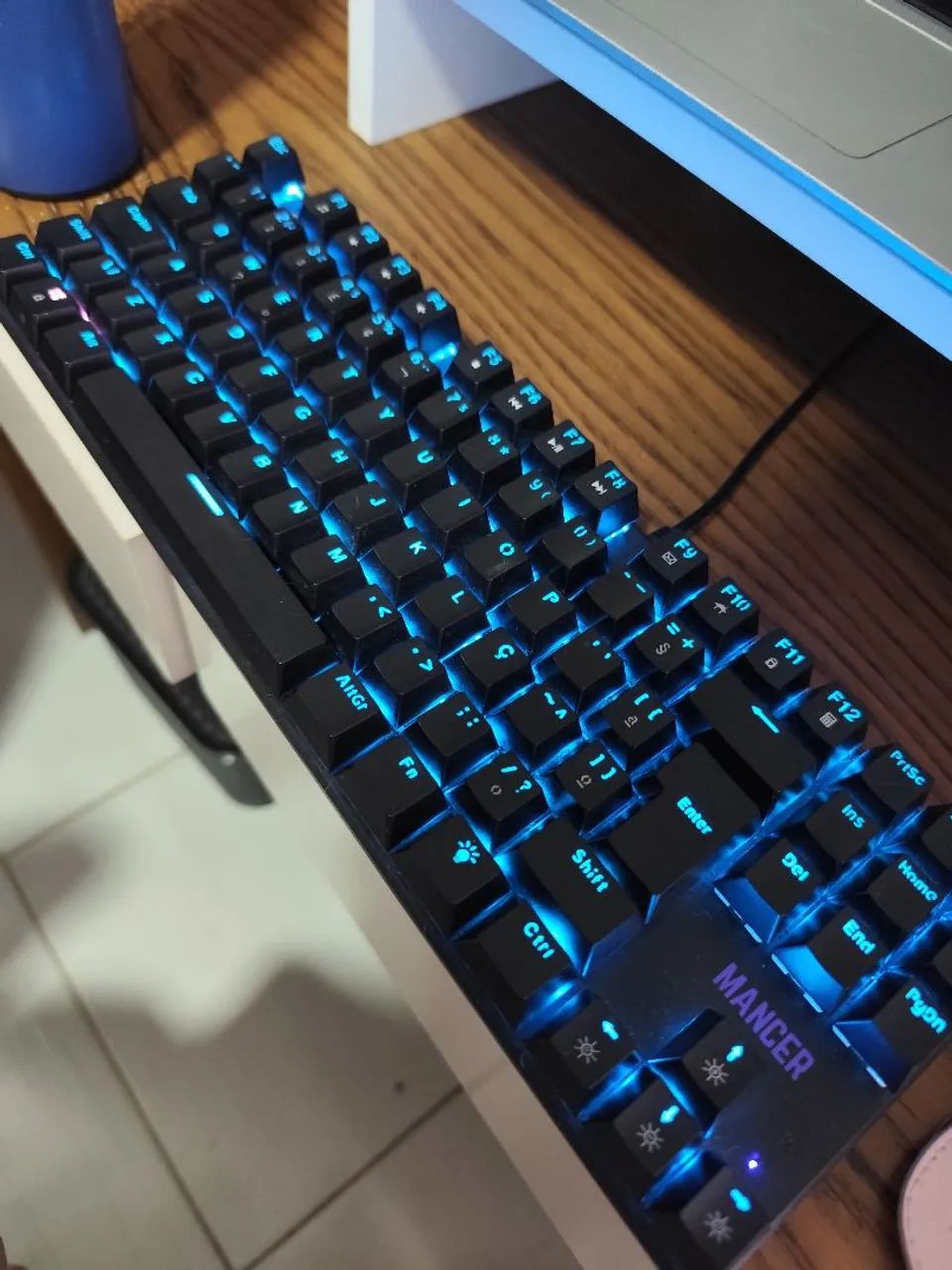 Teclado Mecânico Mancer Ghoul MK2 RGB - GHM2 - Huano Vermelho