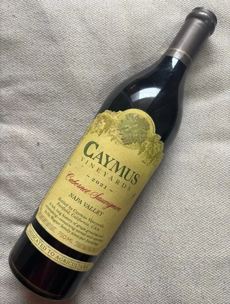 Vinho Tinto Tenuta Luce Toscana 2020 e vinho caymus - Foto 2