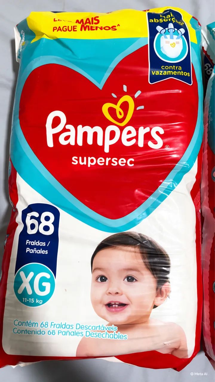 Fralda XG (Pampers)  - Foto 3