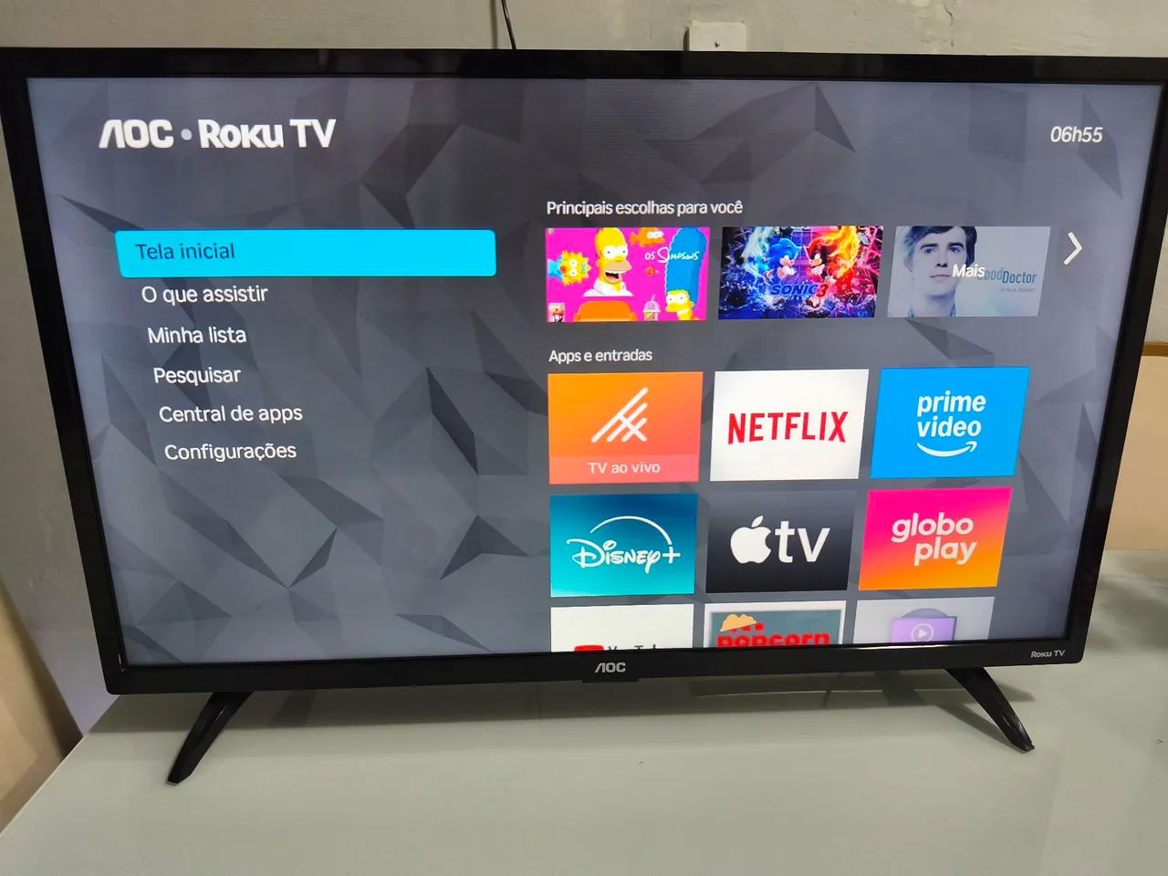 SMART TV 32  EXCELENTE BEM NOVA - Foto 3