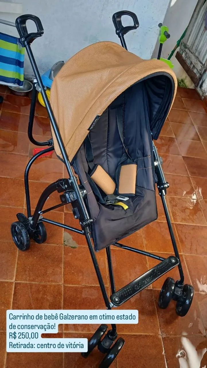 Carrinho de bebê Galzerano 
