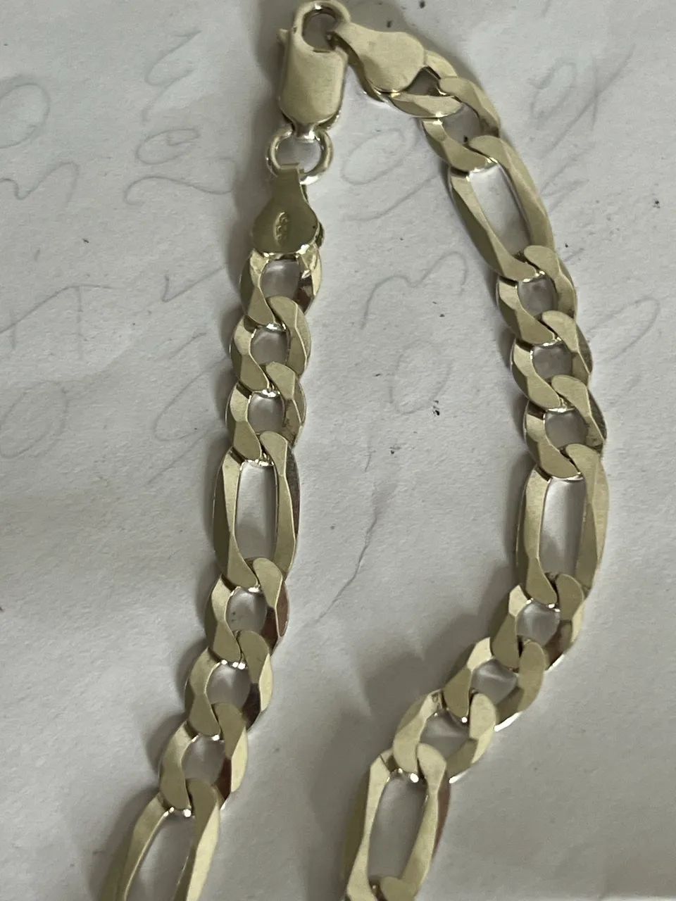 Disponível linda pulseira de prata 925 - Foto 2