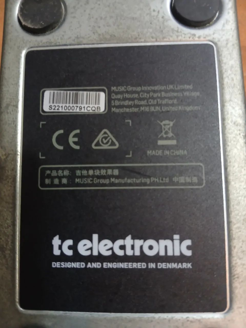 Pedal oitavador tc eletronic baixo  - Foto 2