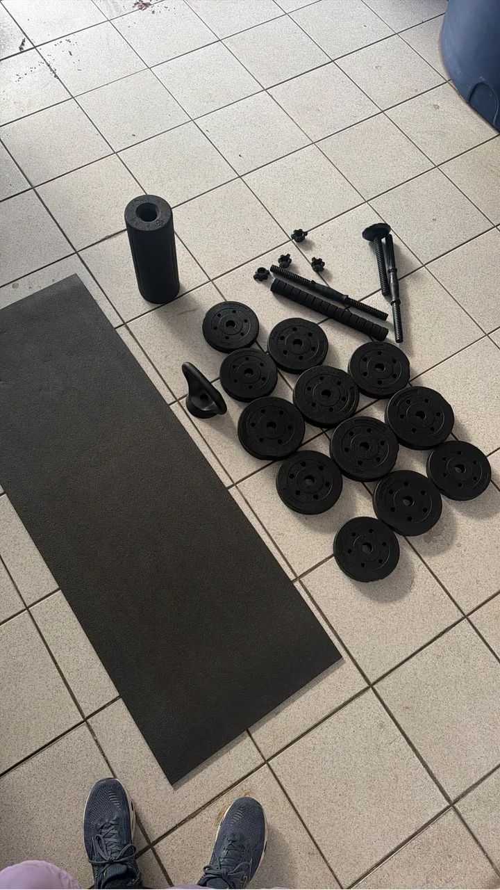 KIT MUSCULAÇÃO  - Foto 2