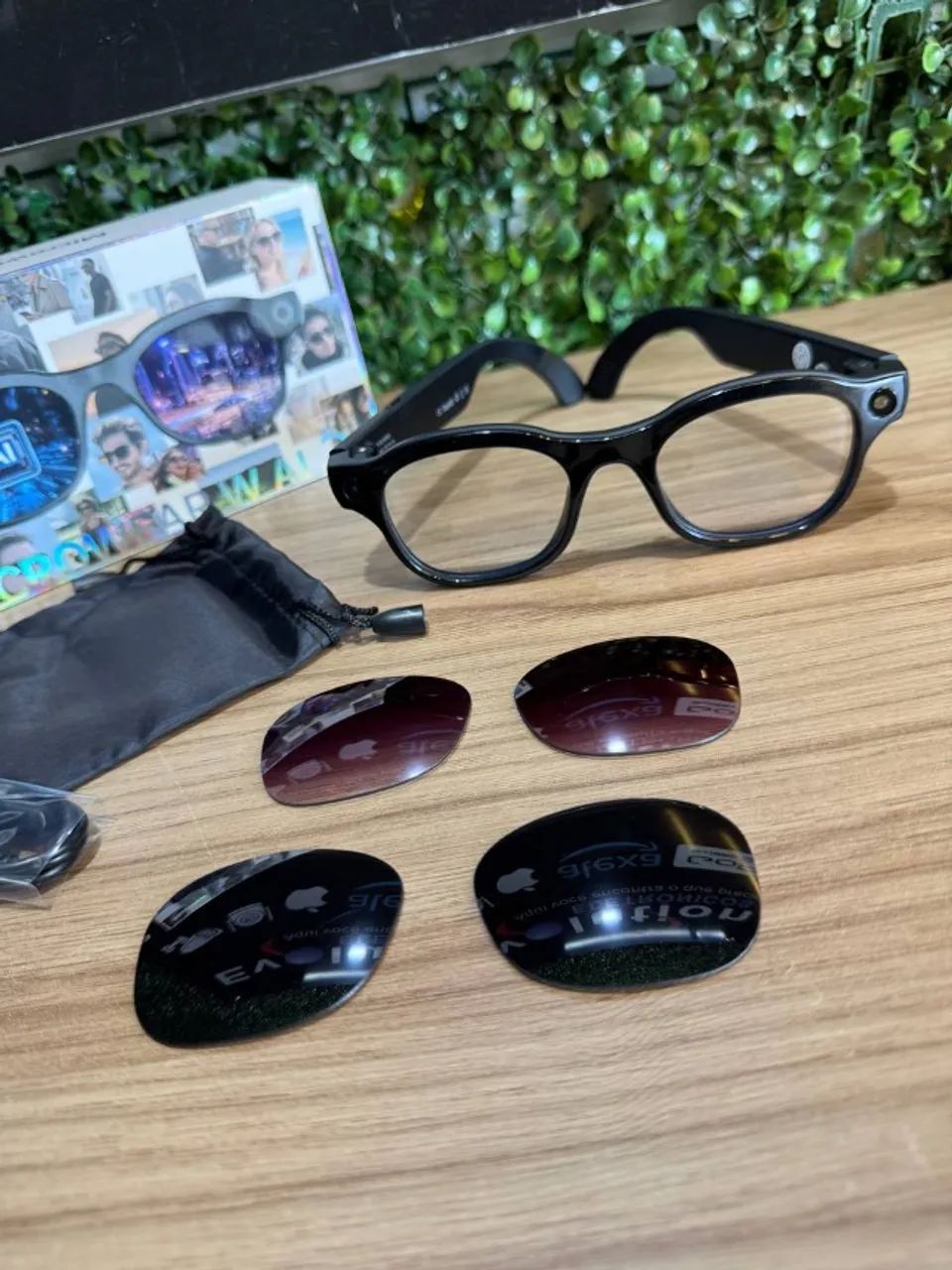 Óculos com IA e Mini Câmera 13MPS - MICROWEAR  - Foto 4