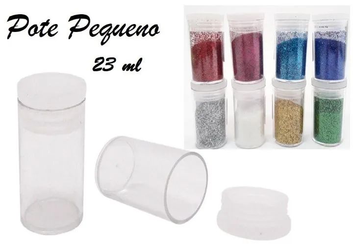 500 Potes j23 com 23ml pra diversos pequenos objetos  pra comércio  - Foto 5