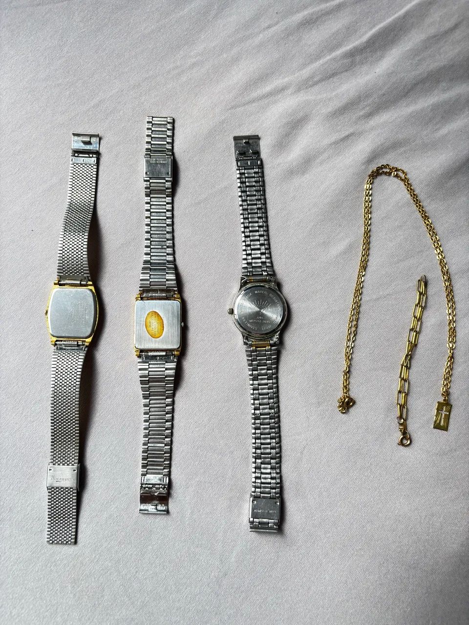 Relógio, corrente e pulseira  - Foto 2