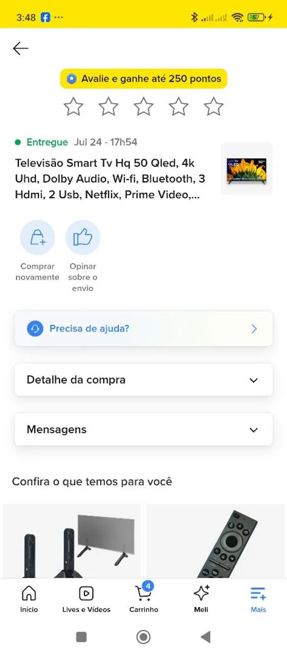 Televisão 50 polegadas  - Foto 3