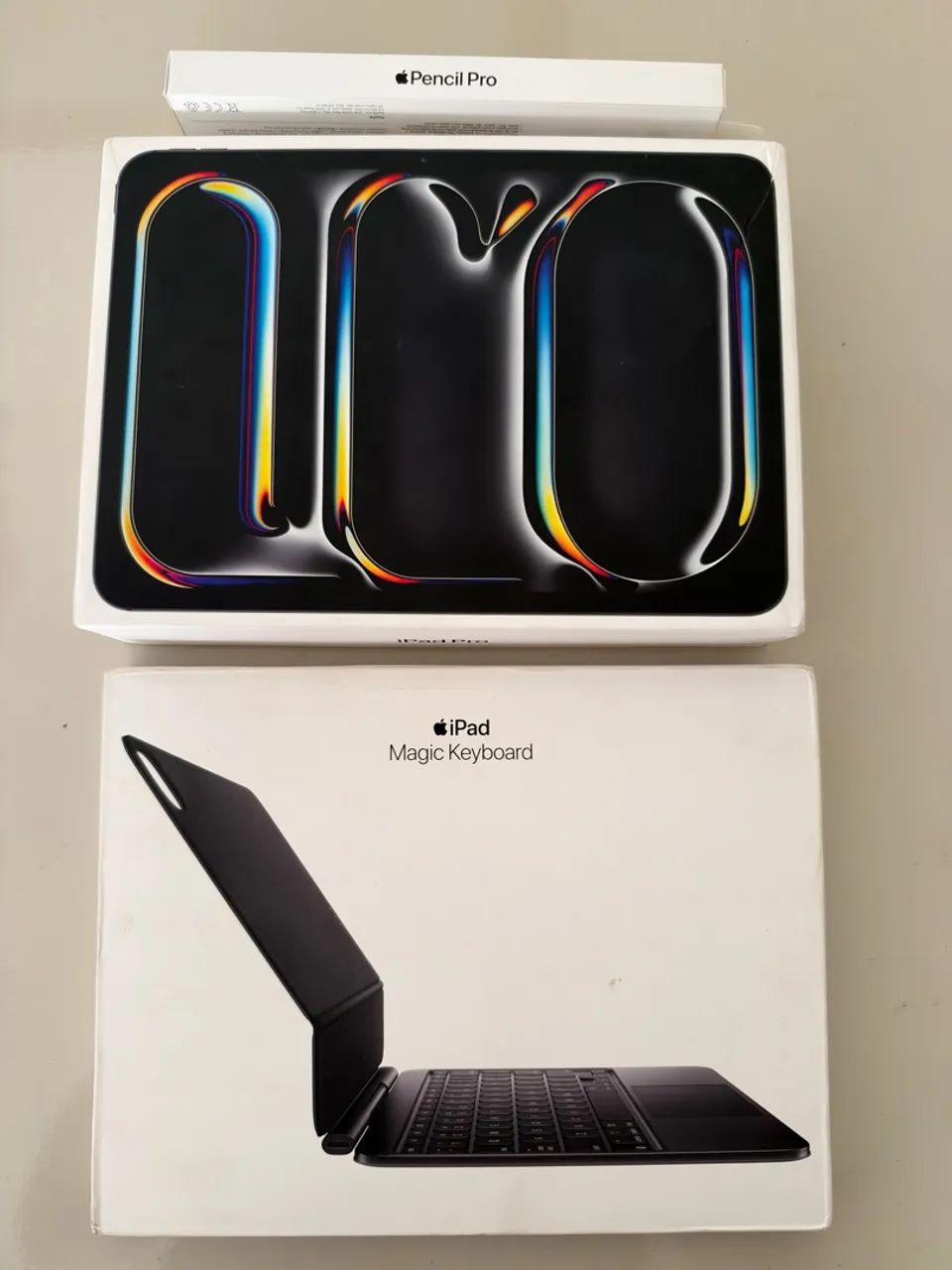 iPad Pro M5 em estado de zero+ Magic Keyboard+Apple Pencil Pro. 