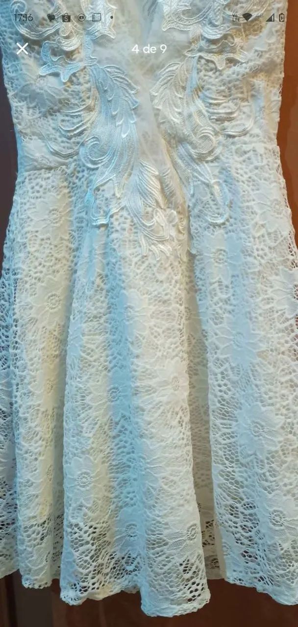 Vestido rodadinho estilo boneca M - Foto 4