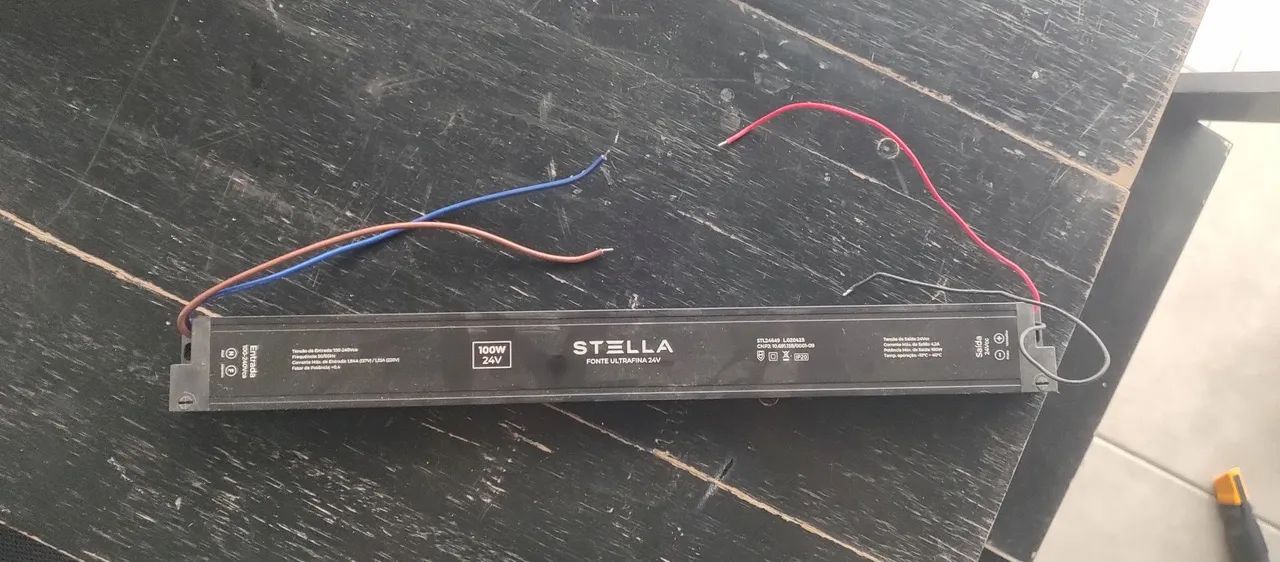 Fonte Stella 24v 100w nova