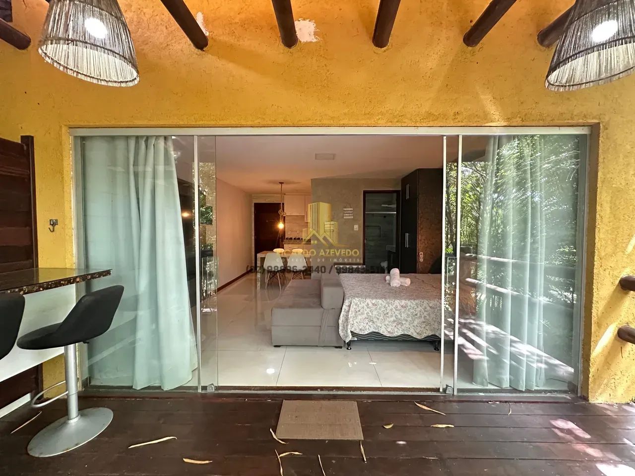 Villas do Pratagy, Studio completamente mobiliado, a 700 metros da praia - Foto 3