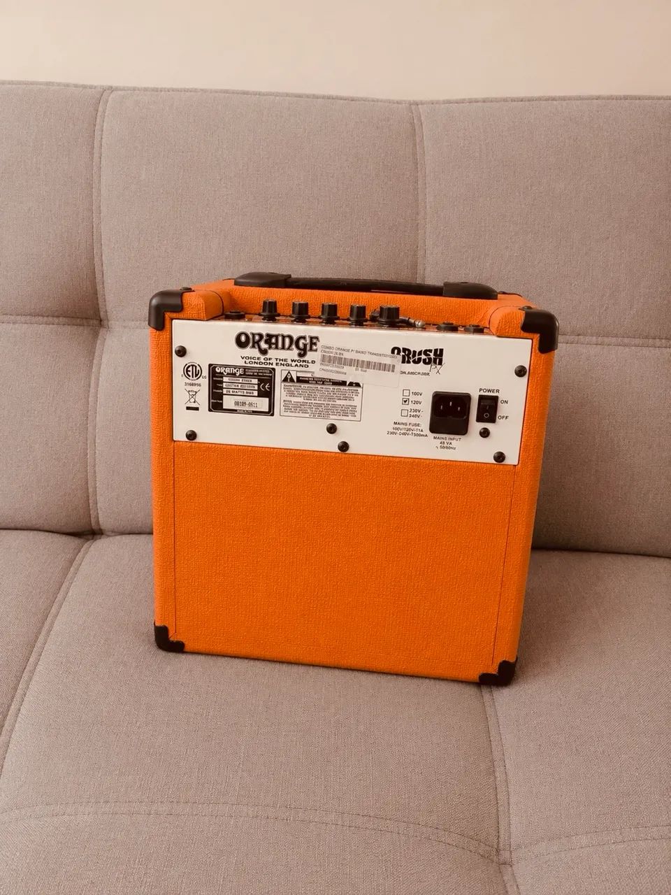 Amplificador Orange Crush 25BX para Baixo 25W - Instrumentos