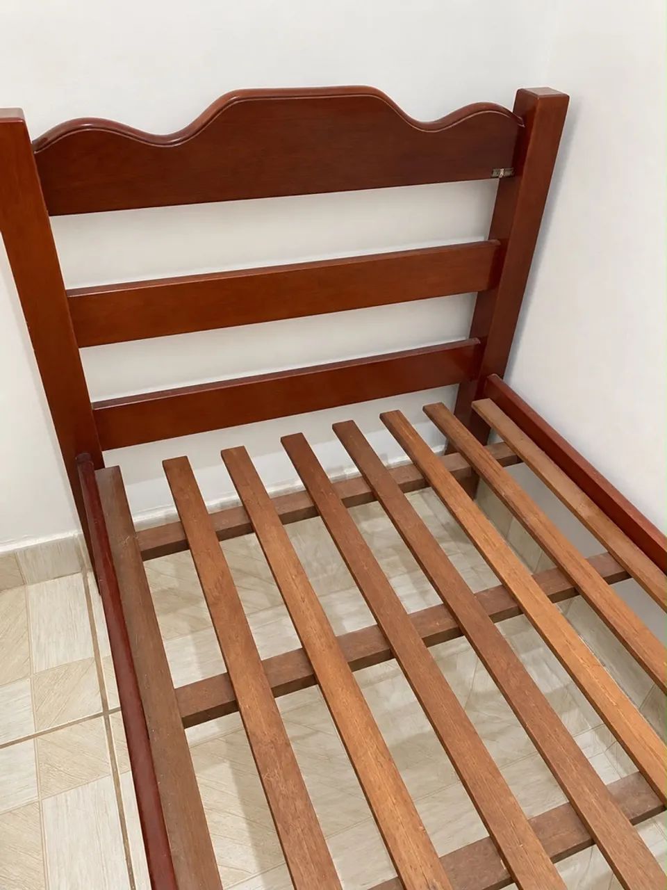 Cama de Solteiro de Madeira  - Foto 2