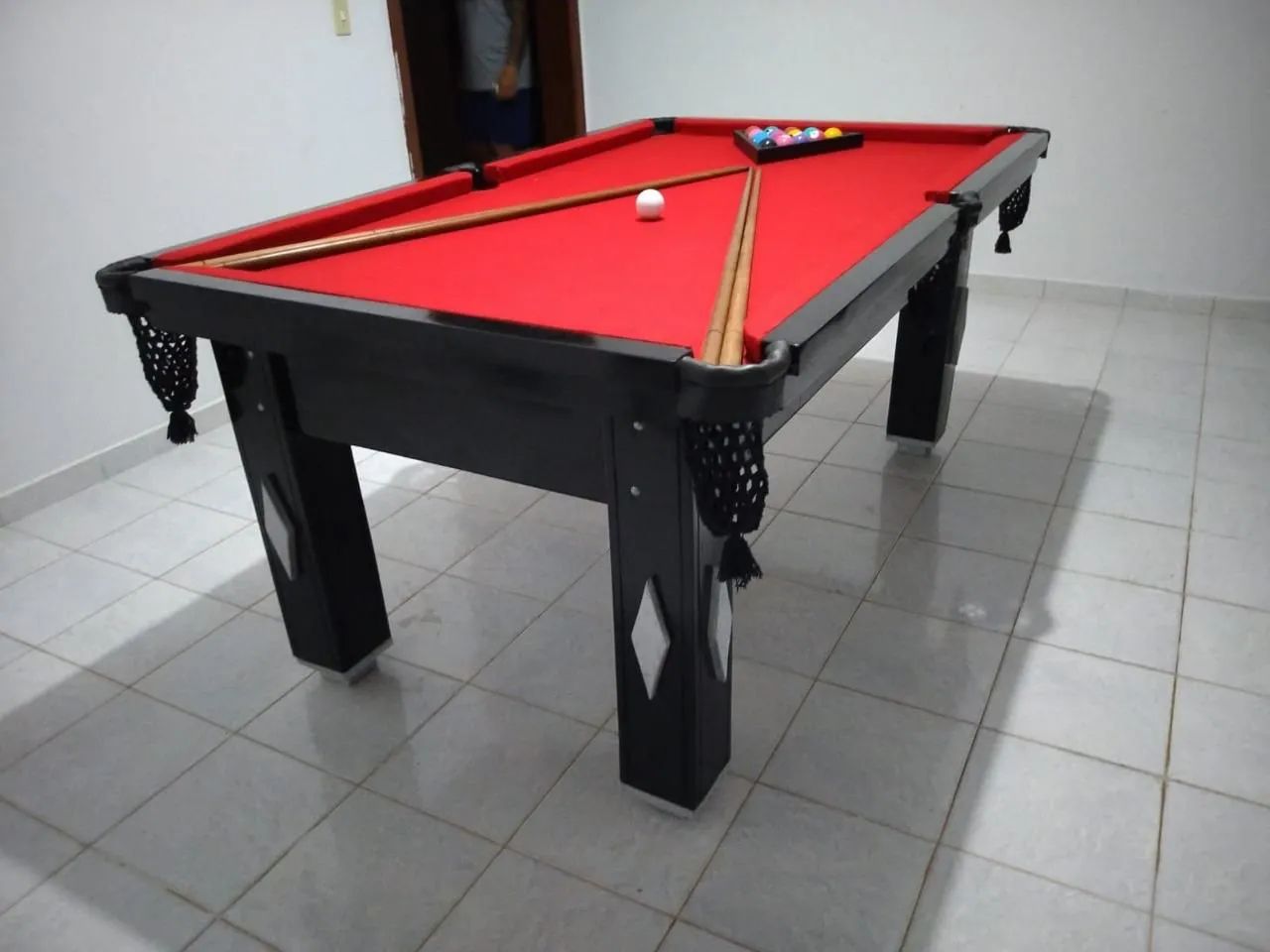 Mesa d sinuca 220x120 2,890 avista direto da fábrica  - Foto 4