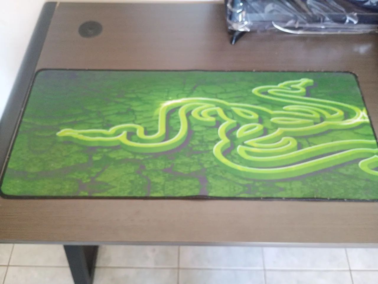 Vendo Mousepad Gamer Razer Original/Novo.