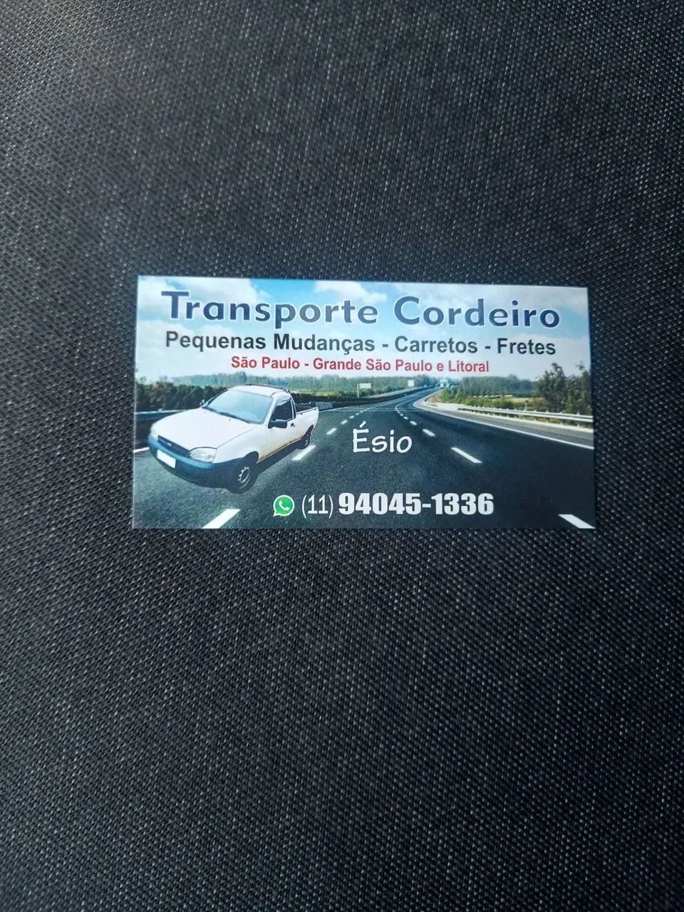 Carreto e frete 