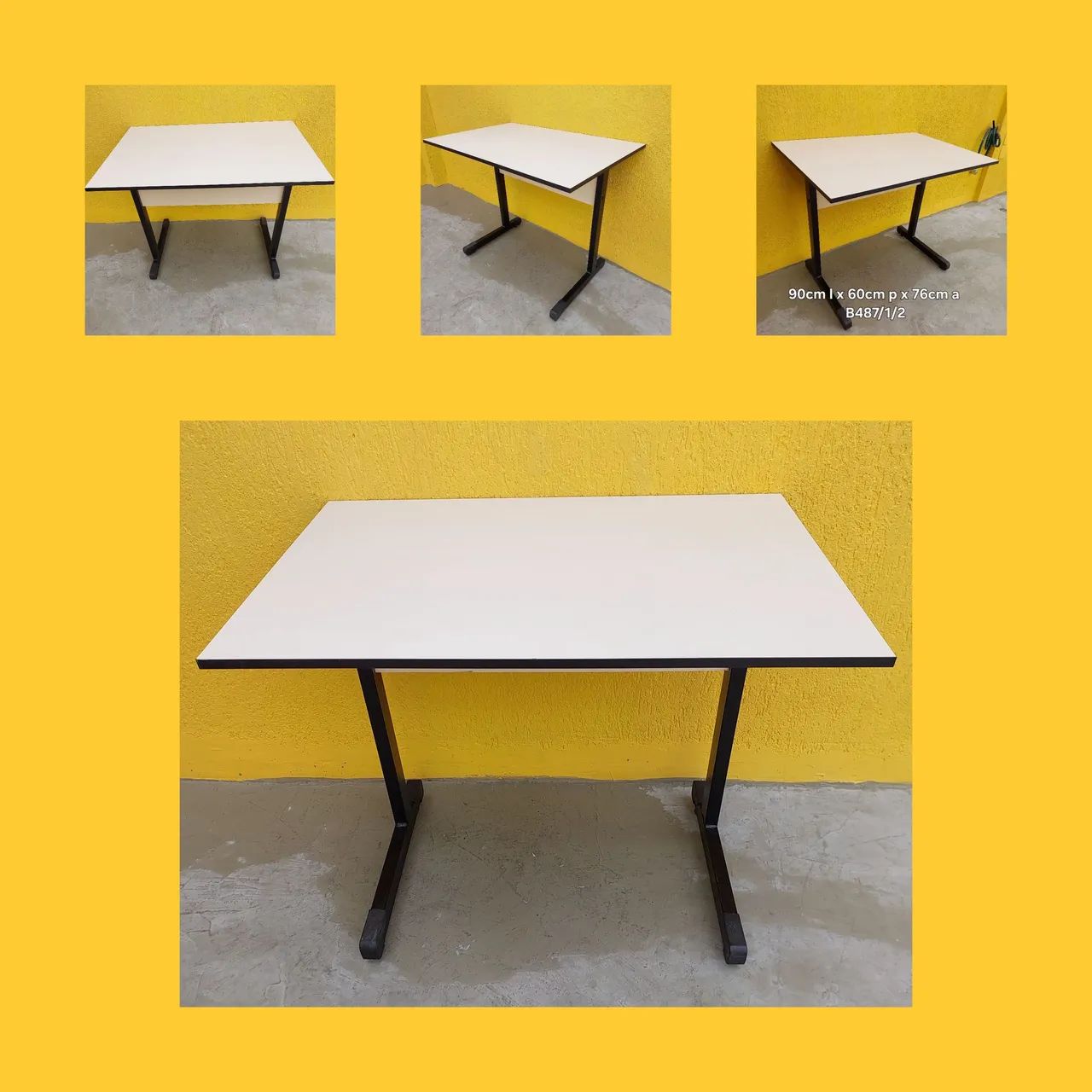 Mesa escritório 90x60cm