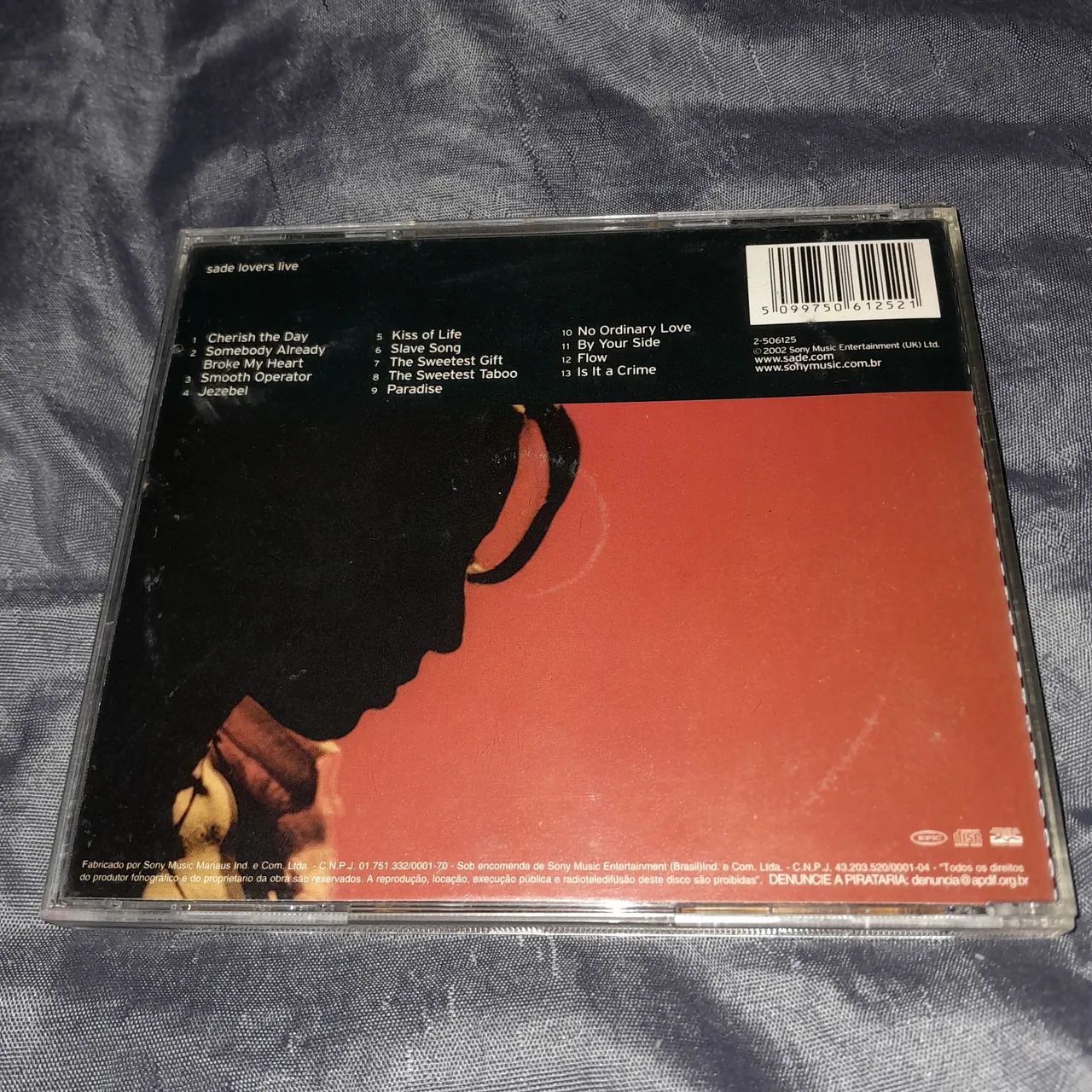 Cd Sade - Lovers live - Foto 3
