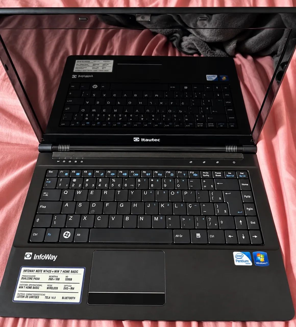 Notebook Itautec VENDO OU TROCO!! - Foto 4