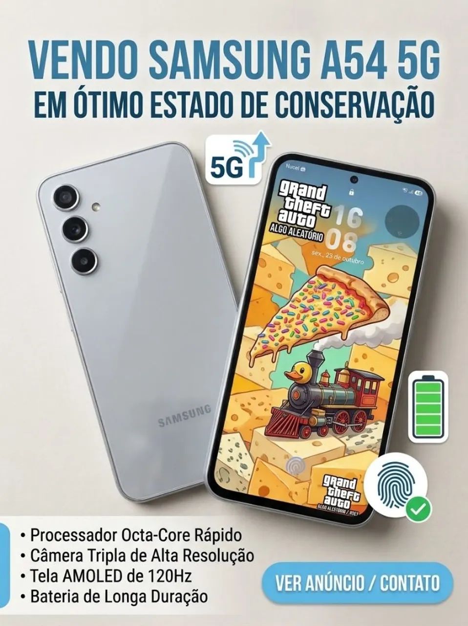 Celular sansung a54 5g