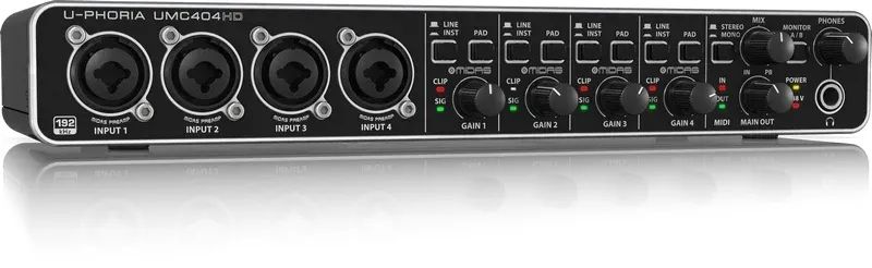 INTERFACE DE ÁUDIO BEHRINGER U-PHORIA 404 HD - Foto 3