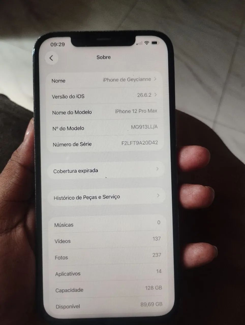 iPhone 12pro max 