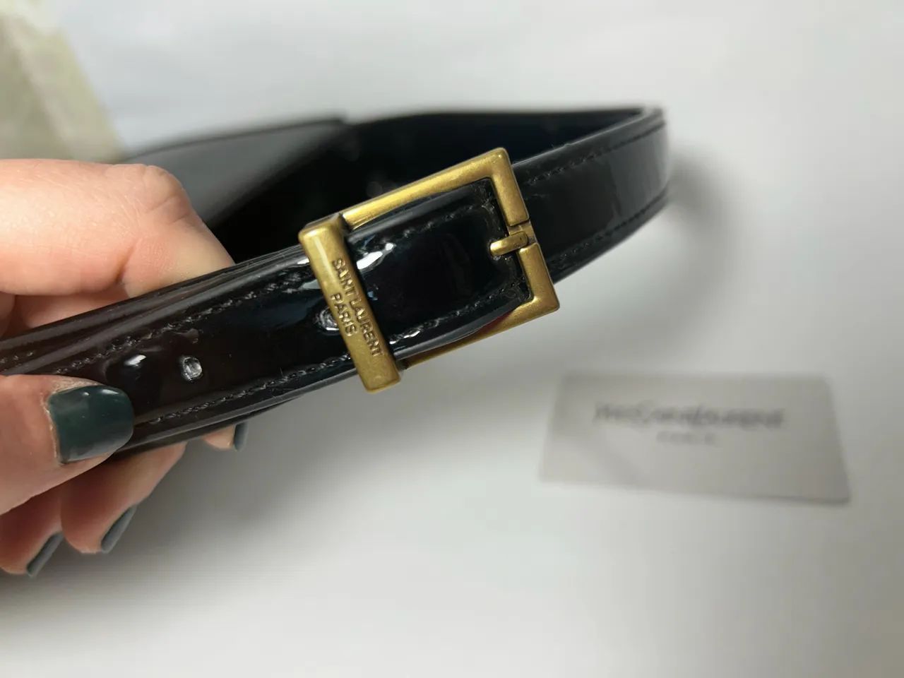 Bolsa tote YSL preta  - Foto 4