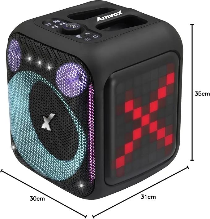 Caixa de som Amvox ACA 410 Neon
