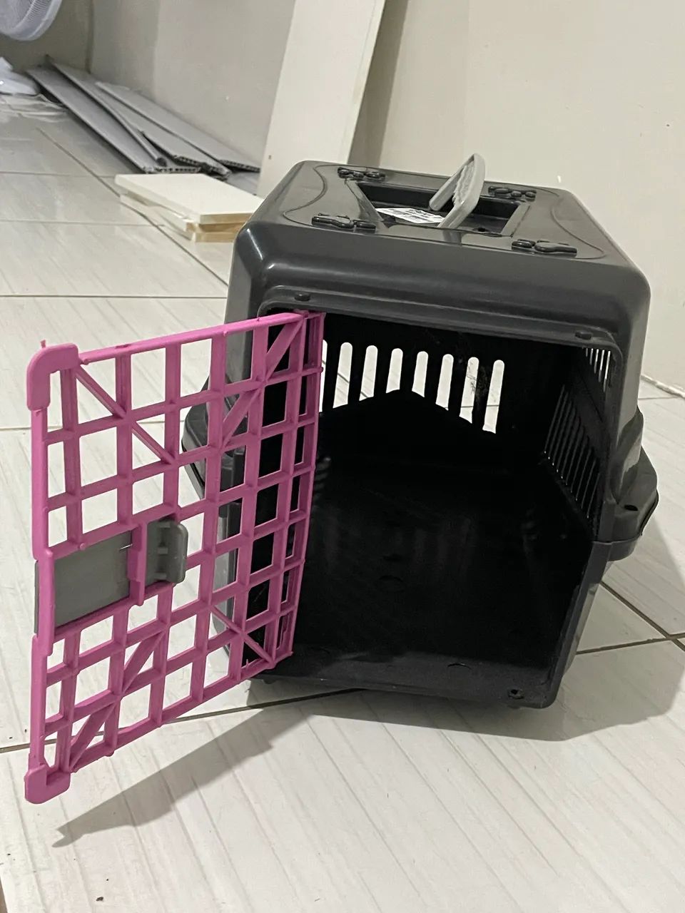 Caixa transportadora gato/cachorro  - Foto 4