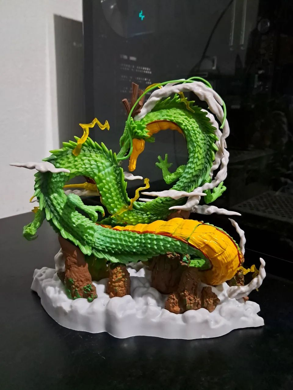 Action Figure Dragon Ball - Shenlong 22cm Com Led - Foto 4