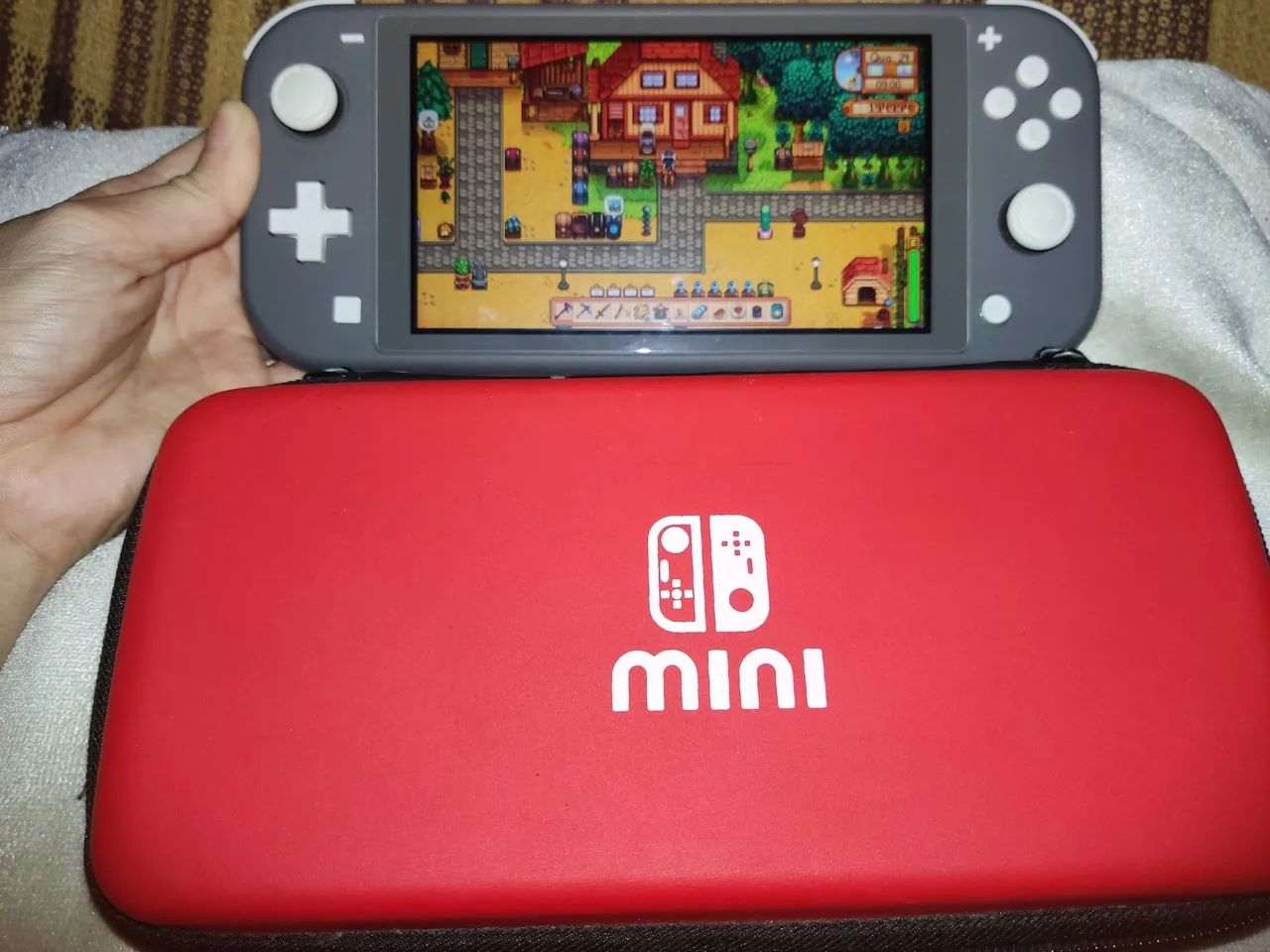 Nintendo switch lite desbloqueado com case - Foto 4