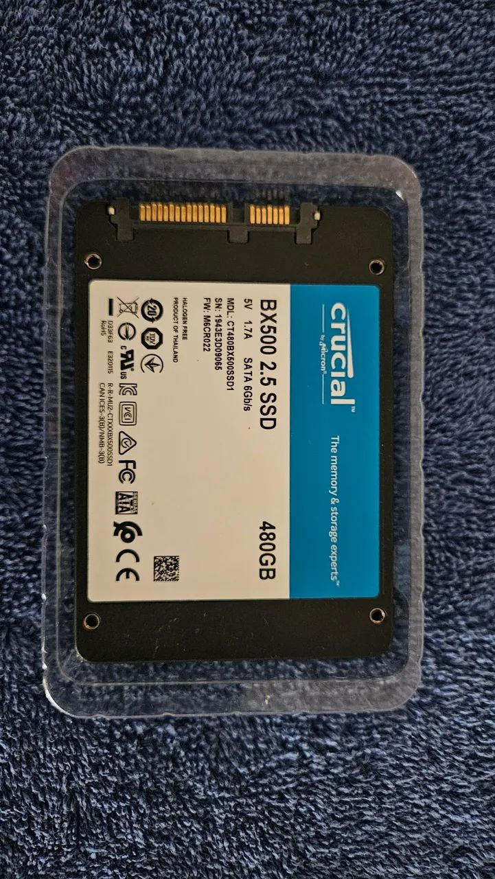 Ssd clucial e WD de 480GB e 500GB  - Foto 3