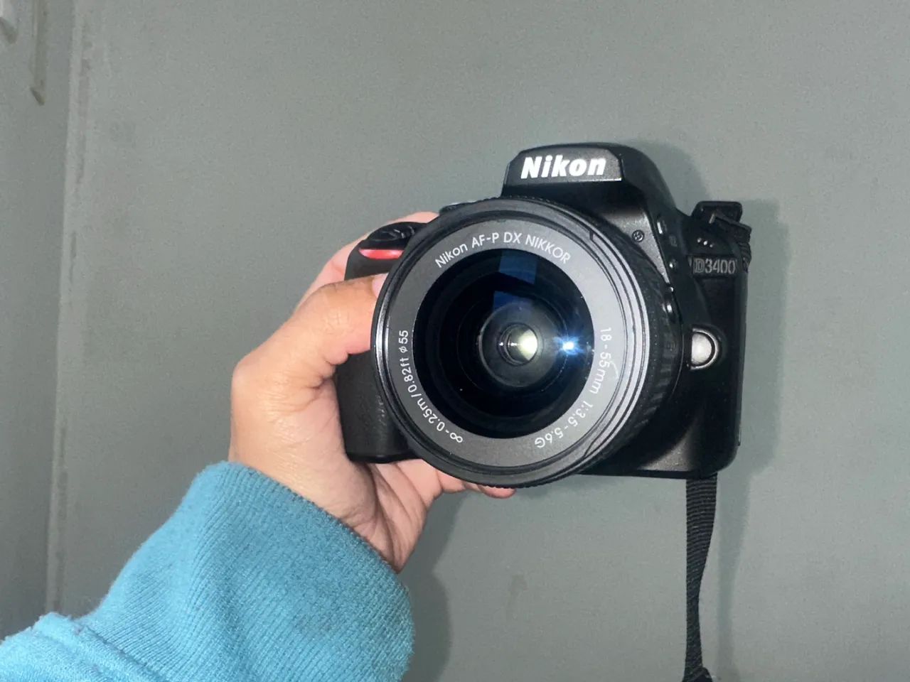 Câmera Nikon - D3400 - 2 Lentes + Acessórios