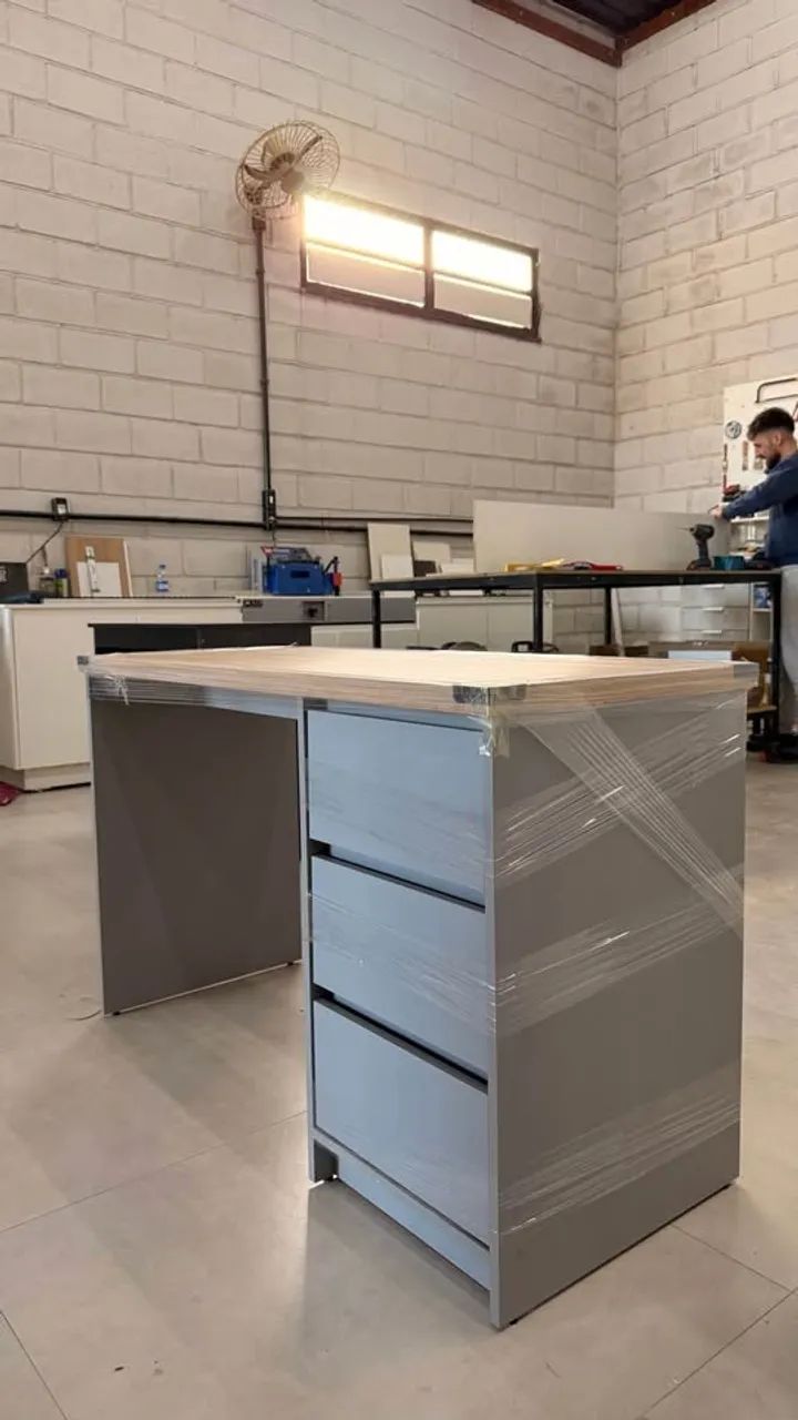 Mesa Escritorio 100% mdf - Direto de fabrica  - Foto 4
