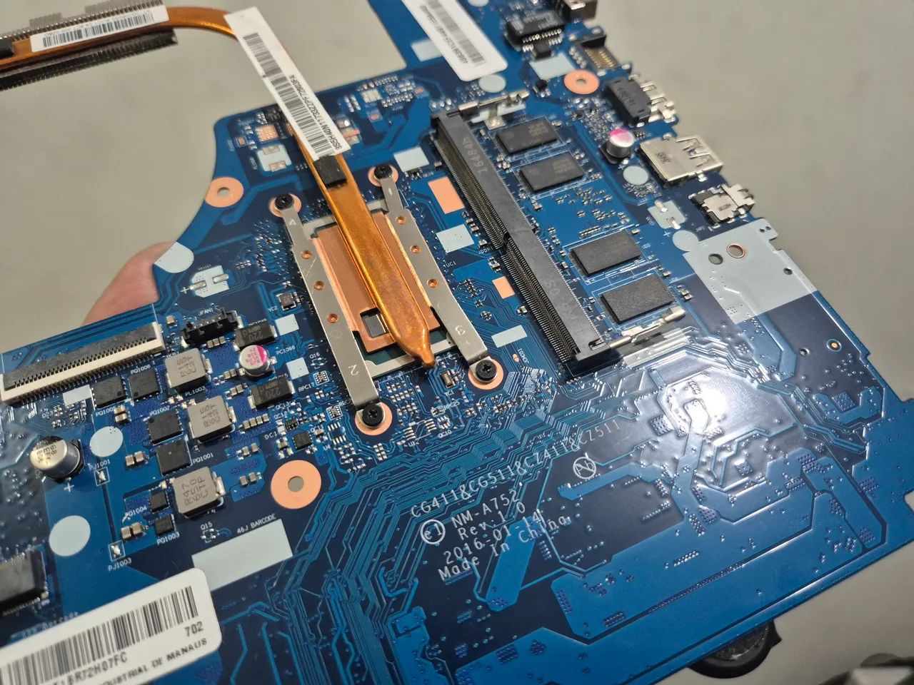 Placa mãe Lenovo Ideapad 310 praticamente nova - Notebooks