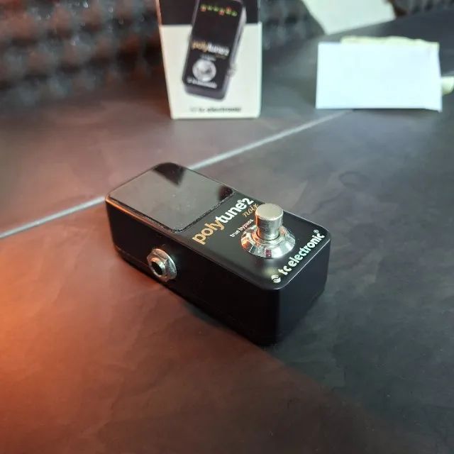 Pedal TC Eletronic Polytune 2 Mini Noir - Instrumentos musicais