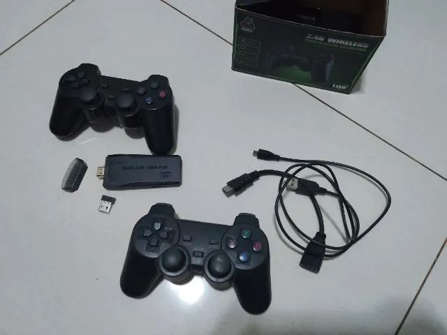 Game stick 4K com jogos