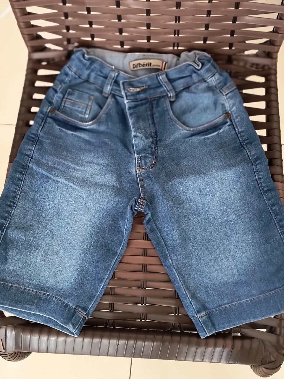 Bermudas/ Calça jeans Infantil  - Foto 3