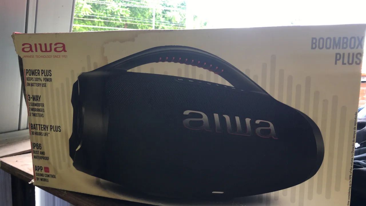 Caixa de som AIWA PLUS - Foto 2