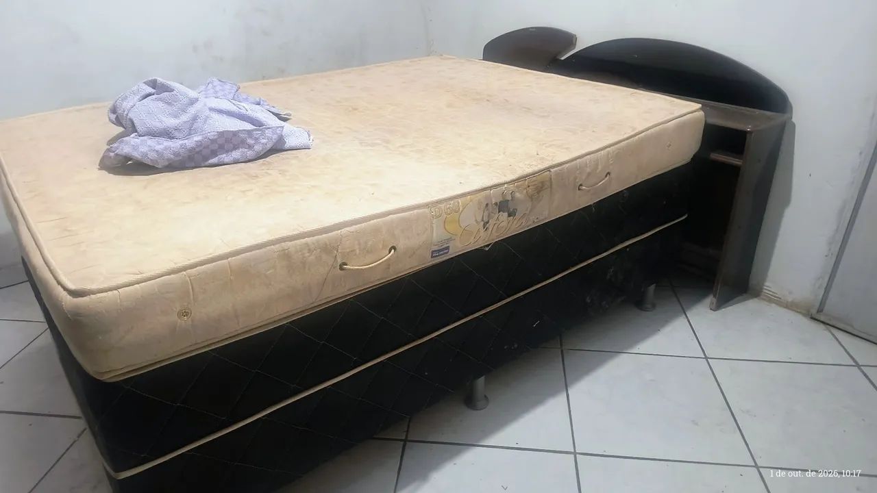 Cama box + colchão + cabeceira  - Foto 4