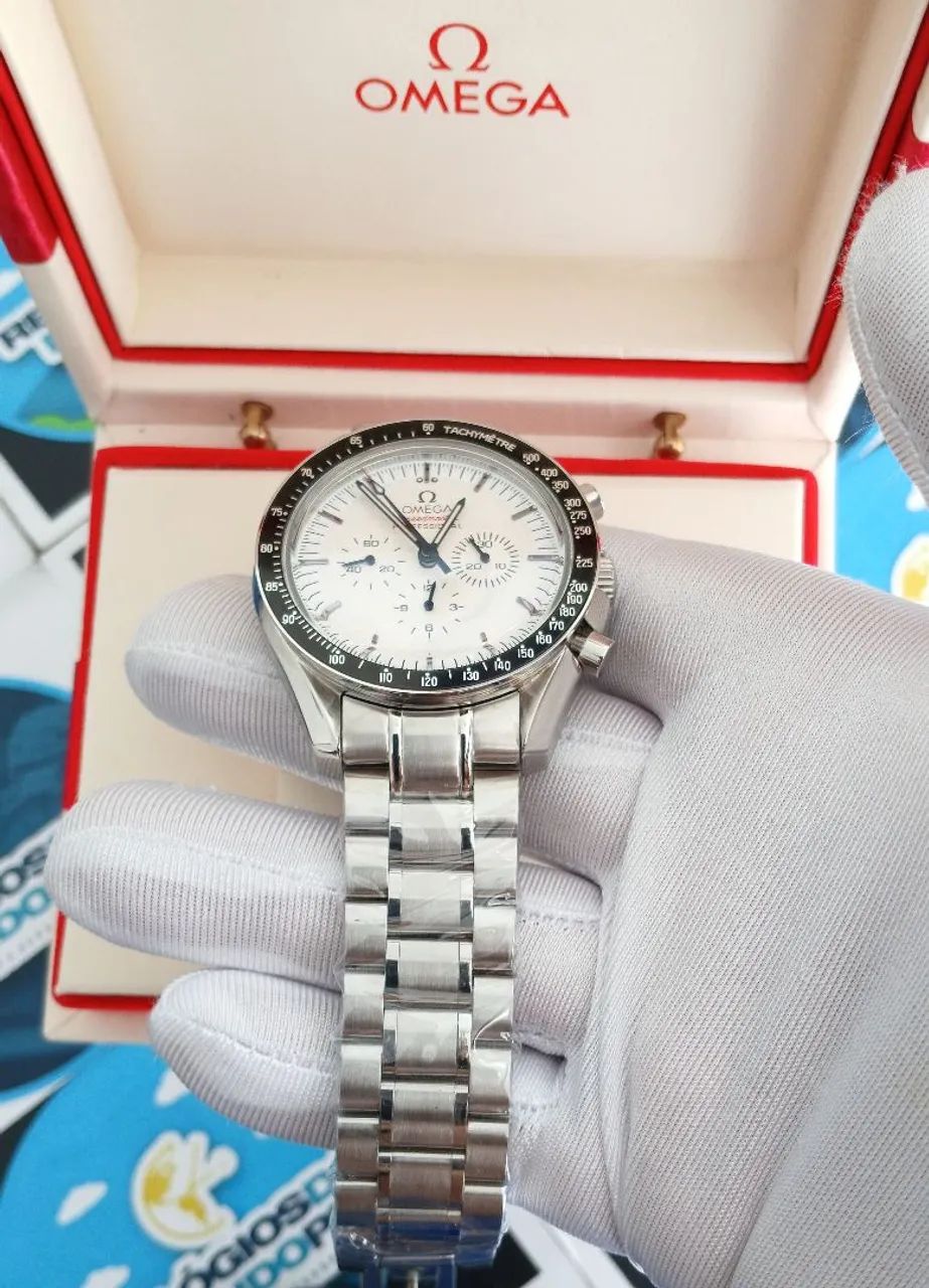RELÓGIO OMG SEAMASTER SPEEDMASTER AUTOMÁTICO.  - Foto 2