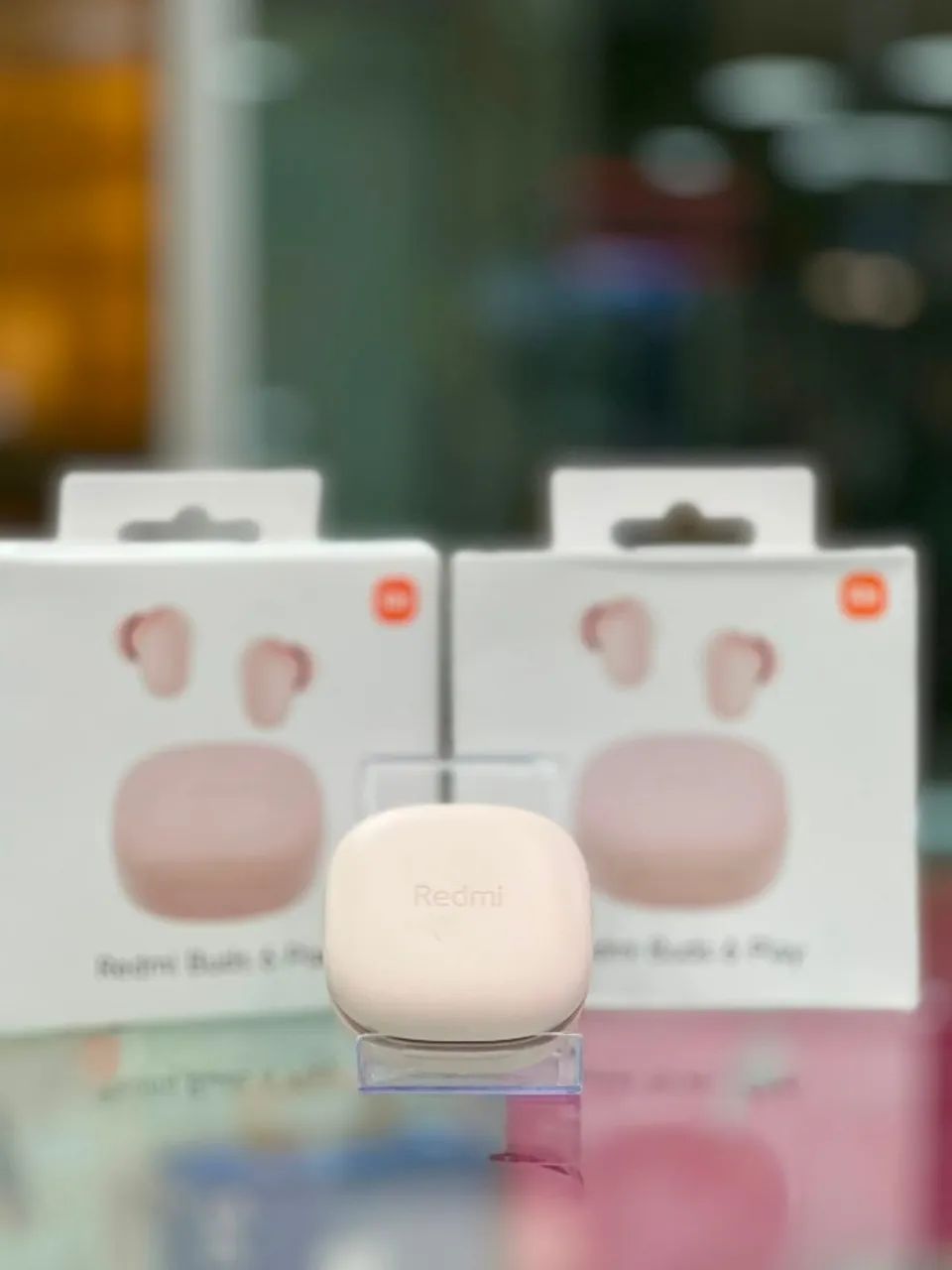 FONE BLUETOOTH REDMI BUDS 6 PLAY ROSA - Foto 2