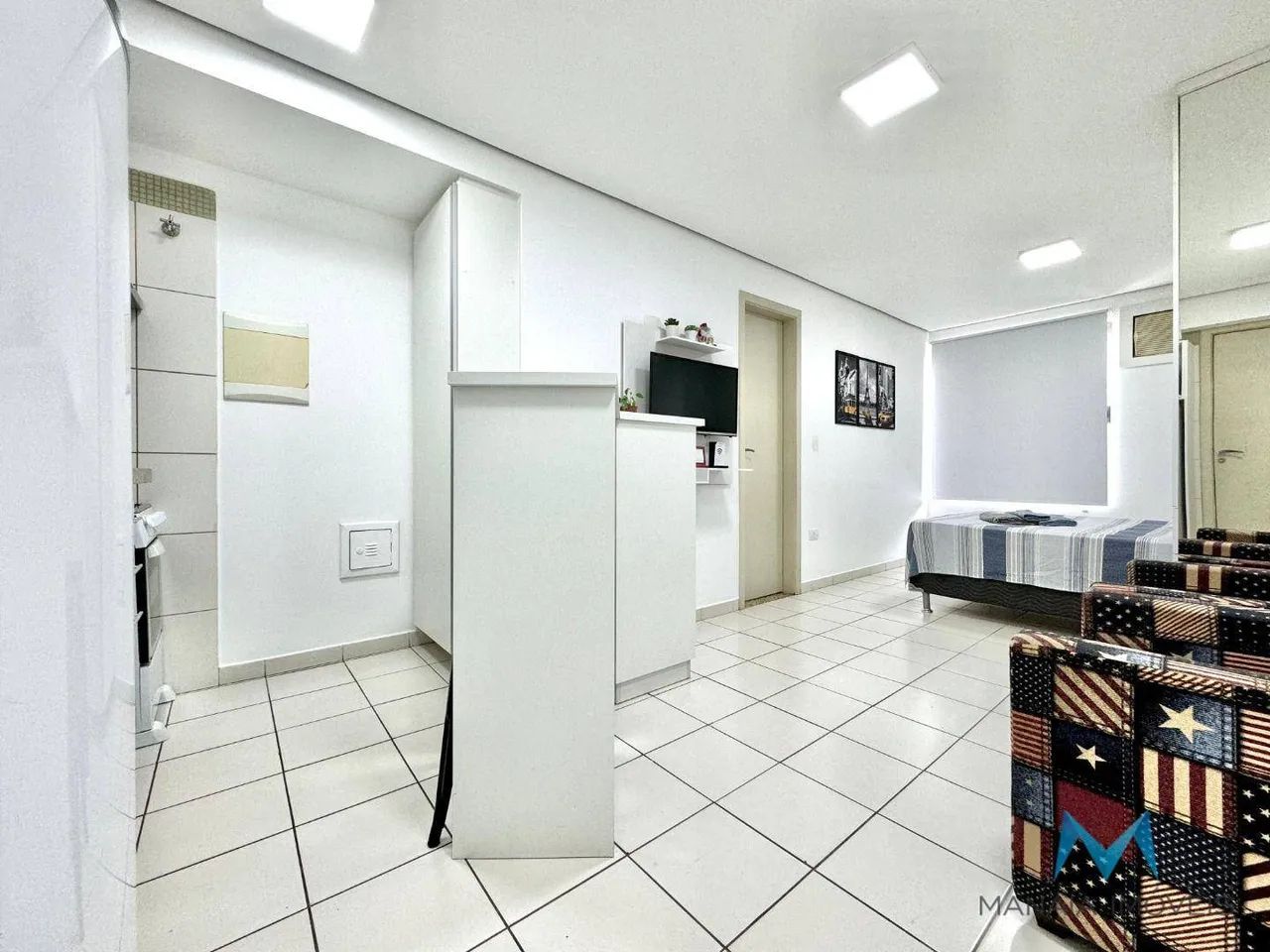 Edifício Beracá - Apartamento com 1 dormitório para alugar, 23 m² - Rua Belo Horizonte, n° - Foto 5