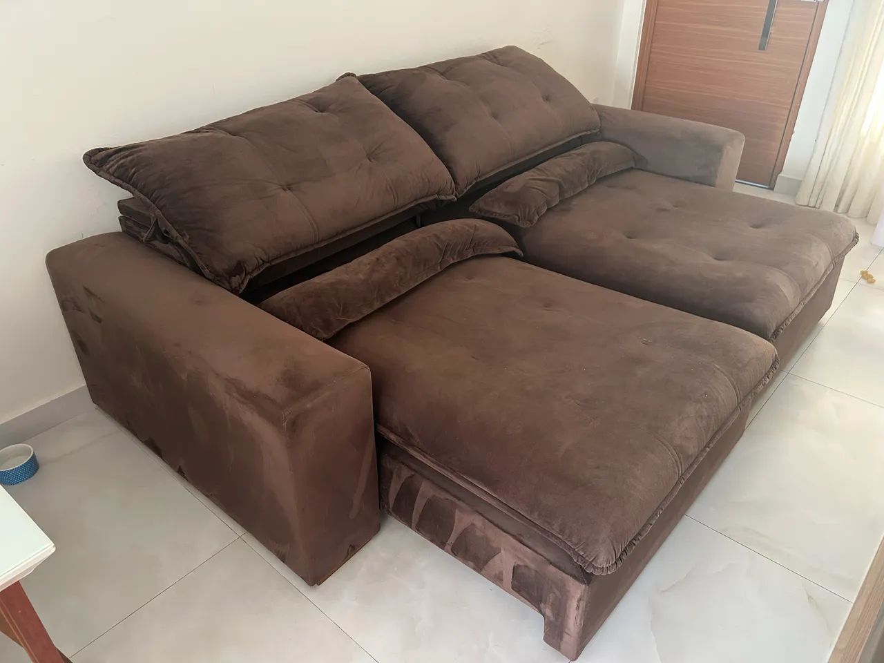 Vendo sofá retrátil 2,60m - Foto 3