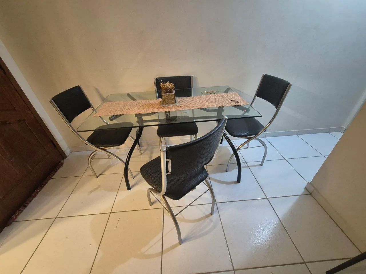 Mesa jantar vidro - Foto 2