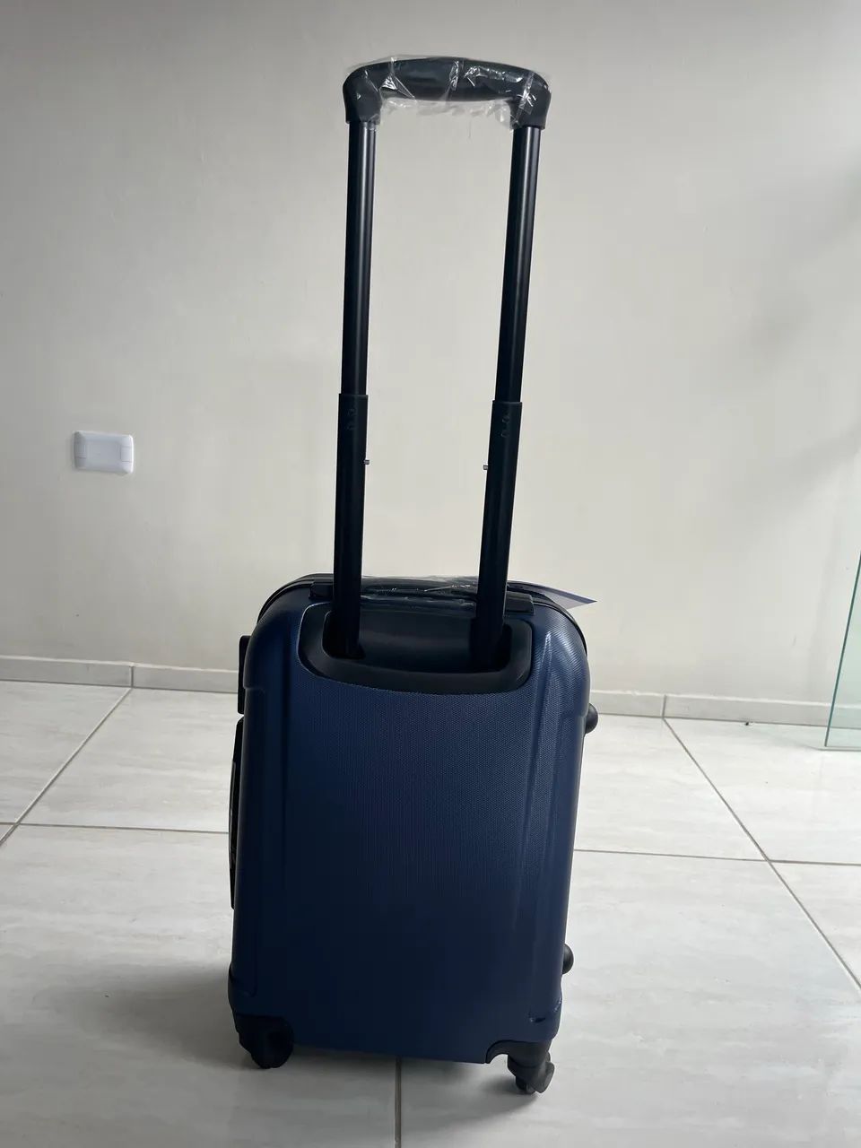 Mala de viagem Nova - 23 kilos - Despache - Azul  - Foto 2