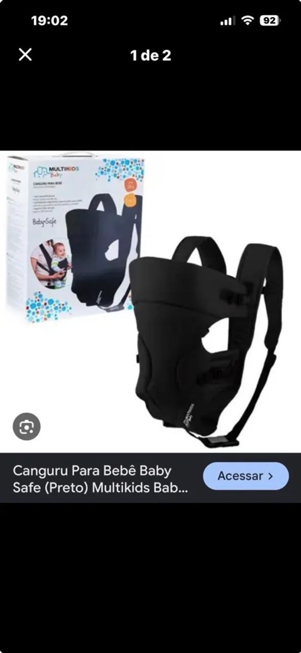 Canguru pra bebê  - Foto 2