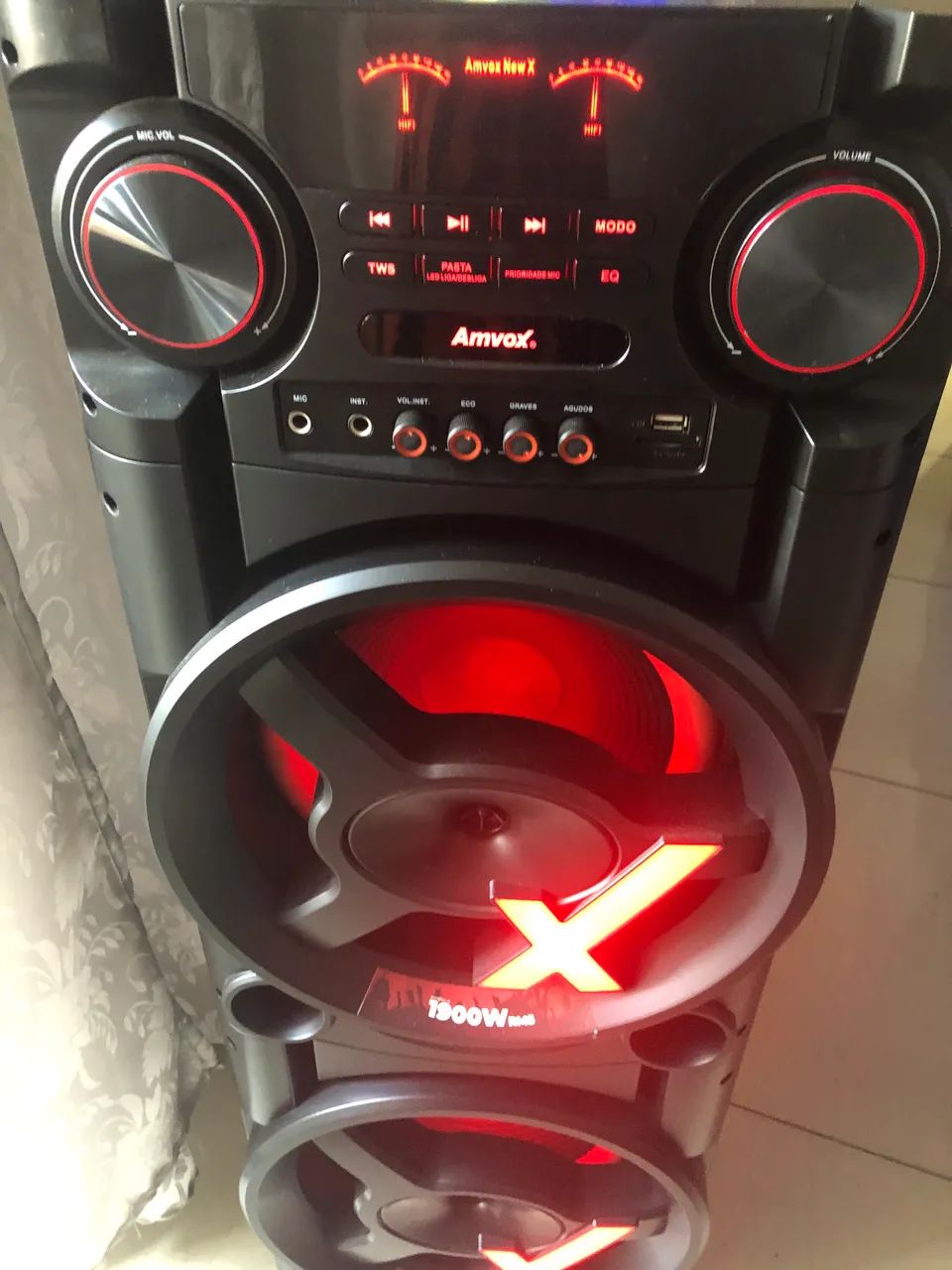 Vende se um som Amvox 1900 w - Foto 3