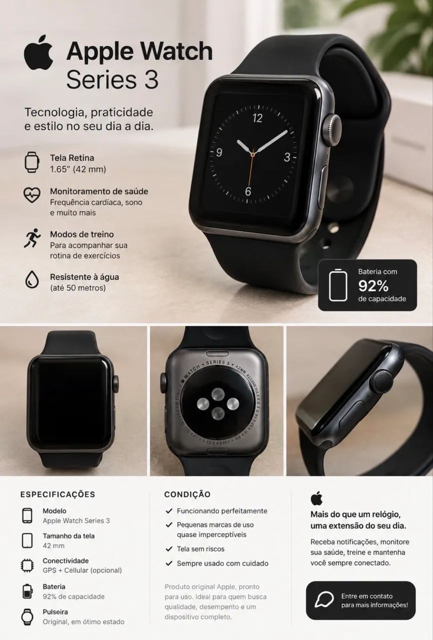 Apple Watch- Series 3 - Foto 2